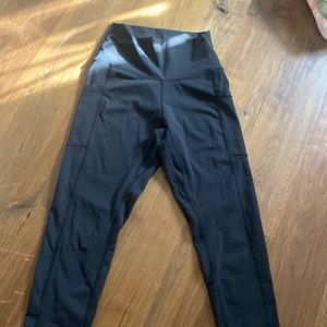 Colorfulkoala black pocket leggings